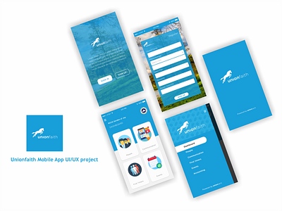UI/UX Designs - UnionFaith app branding design finance fintech illustration mobile app mobile ui nigeria onboarding payment app technology ui uidesign uiux