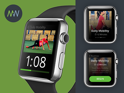 MoveWell Apple Watch Concept apple watch crossfit fitness sport