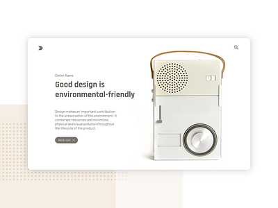 Dieter Rams - Principles of Good Design branding design principles dieter rams interface design layout minimalism ui uidesign uiux webdesign