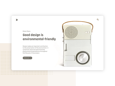 Dieter Rams - Principles of Good Design