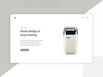 Dieter Rams - Principles of Good Design