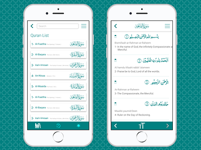 Quran App design ios pattern quran ui ux user experience user interface