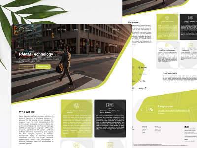 Company UI Web Concept / IT Company