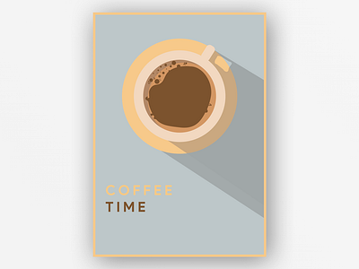 Coffee Time design illustration vector
