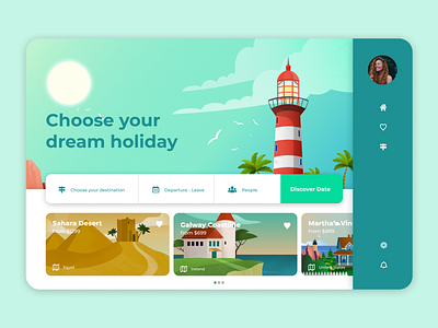 Dream Holiday App - Exploration