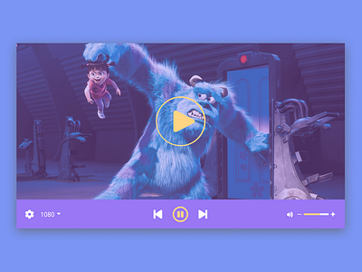 Daily UI 057 - Video Player dailyui design figma icon ui vector