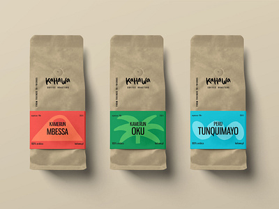 Coffee packaging for a local roastery (work in progress)