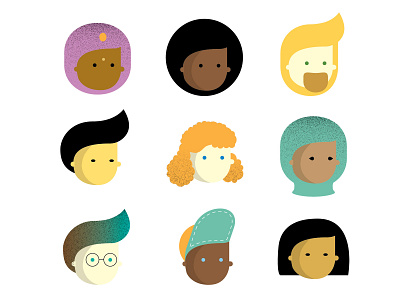 Culture differences blue book brown colors culture differences head icon icons illustration nations portraits remote team vector vector art violet yellow
