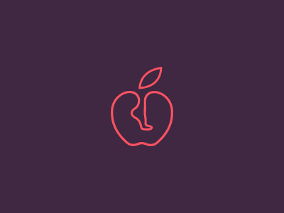 Apple Foot logo adobe adobe illustrator advertising apple best designer brand identity branding color colorful concept foot handmade illustration logo logo design logotype love typography ui vecter