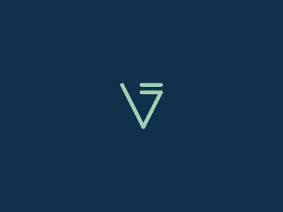 V Letter Logo adobe adobe illustrator branding branding and identity color concept handmade logo logotype typography