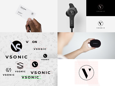 VSONIC Logo Design