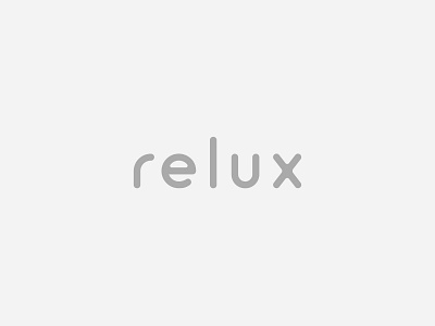 The Relux Brand design designer industrial design logo logo a day product design typo logo typography ui ux