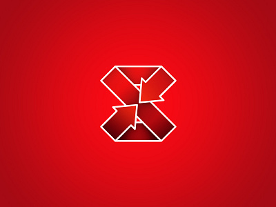 Impact Logo blue branding illustrator logo redesign simple vector