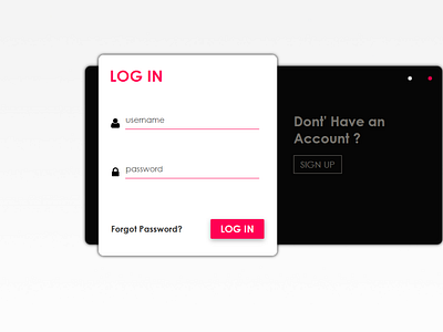 Minimal Login Page app design flat illustration minimal ui ux web