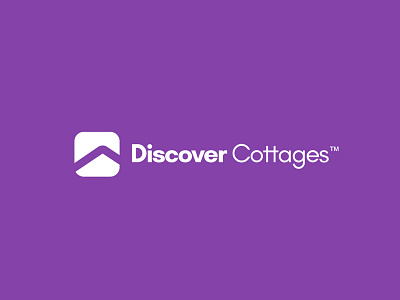 Discover Cottages branding graphic design logo logo design logo designer mirigfx