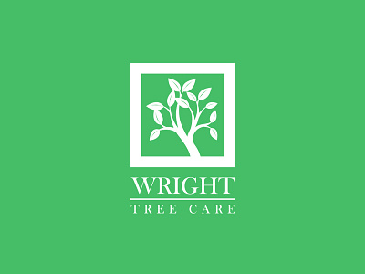 Wright Tree Care branding graphic design logo logo design logo designer mirigfx