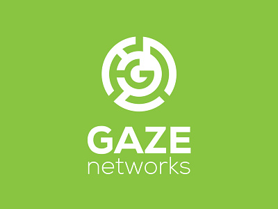 Gaze Networks branding graphic design logo logo design logo designer mirigfx