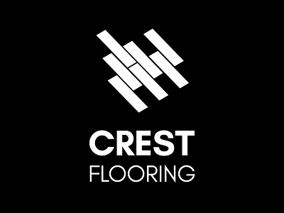 Crest Flooring branding graphic design logo logo design logo designer mirigfx