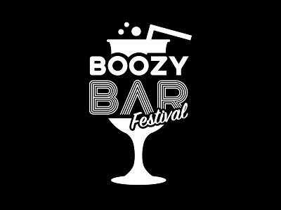 Boozy Bar Festival branding branding agency branding design festival graphic design iammirigx logo logo design logo designer logo designers mirigfx