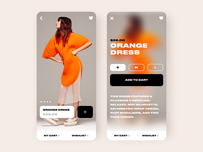 Ecommerce App app design application concept ecommerce fashion modern trendy typography ui