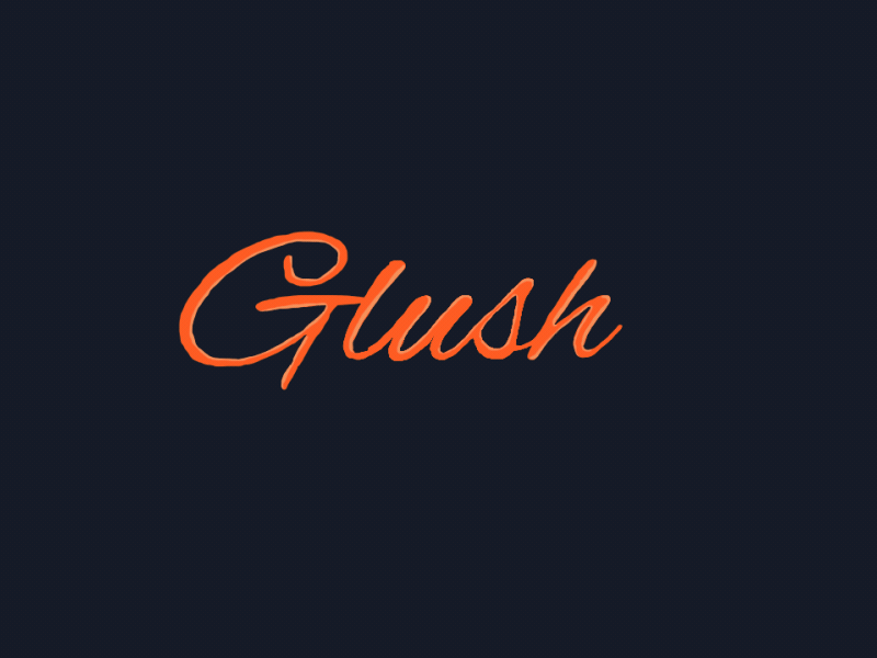 Glush 2d 2danimation aftereffects animation cell cellanimation geometry motion motiondesign