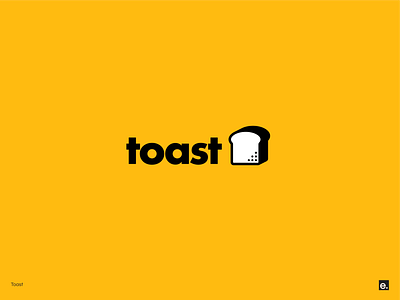 toast bold branding design graphic design logo design minimal typography wordmark