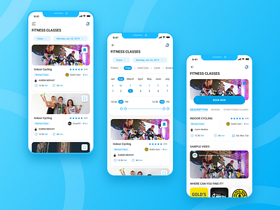 Cairo Gyms App booking calendar ui classes dribbble best shot fitness fitness app fitness classes gym app gym classes gym search mobile app design nearby product design ui ux design user experience design user interaction user interface design visual design workout workout tracker