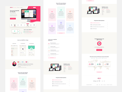 WeVpn For MacOS download app download page dribbble best shot figma graphic design illustration mac app macbook macos product design security app trendy ui ux design user experience design user interaction user interface design visual design vpn vpn app vpn service
