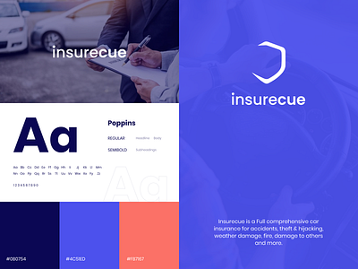 Insurcue Branding - Car Insurance Platform