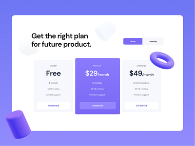 Pricing Plan b2b b2c c2b c2c saas ai iot app dribbble best shot landing page design pricing pricing page pricing plan pricing plans pricing table product design product page saas saas app saas design saas landing page saas website ui ux design user experience design user interaction user interface design visual design