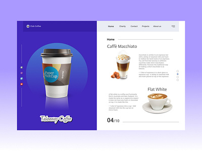 Club Coffee Layout adobe xd brand design brand identity design coffee figma layout design menu design photoshop product branding product design product designer ui ux designer uidesign user experience design user experience ux user interaction user interface user interface design web deisgn website