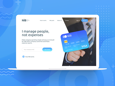 NIB Bank Landing Page adobe illustrator adobe xd banking app banking services call to action figmadesign graphic design landing page concept landing page design landing page illustration mockup design product design ui ux design user experience design user experience prototype user experience ux user interaction user interface design user interface ui web design