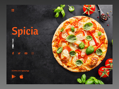 Spicia Landing Page