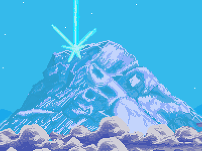 Mountain art background design game mountain pixel pixels