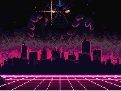 Artwork album art artwork newretrowave pixel pixelart pixels retro retrowave synthwave