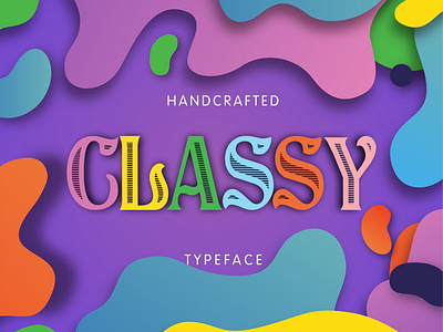 Classy - Handcrafted Vintage Typeface