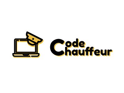 Code Chauffeur branding chauffeur code design logo ui