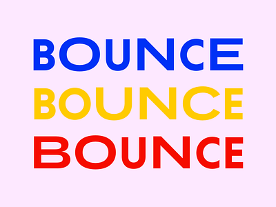 "Bounceback" Identity Design