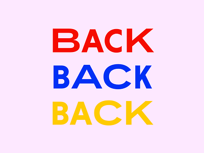 "Bounceback" Identity Design