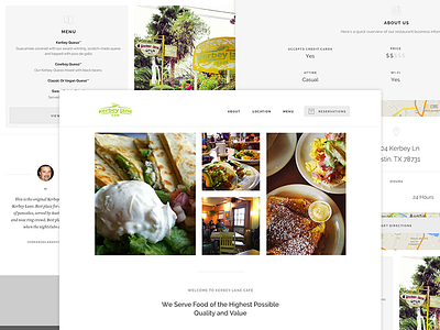 TableHero Canvas Template funsize restaurants simple template web website