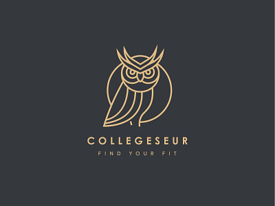 Owl Logo 2021 design designer gold golden illustration line lineart logo logo design minimal minimalism minimalist outline owl owl logo simple simple logo