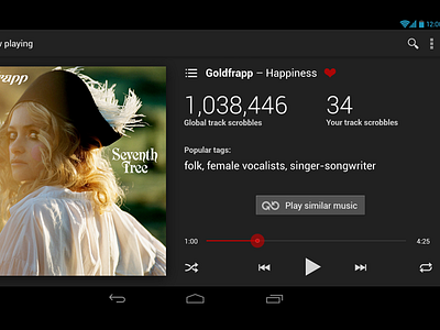 Last.fm Scrobbler for Android