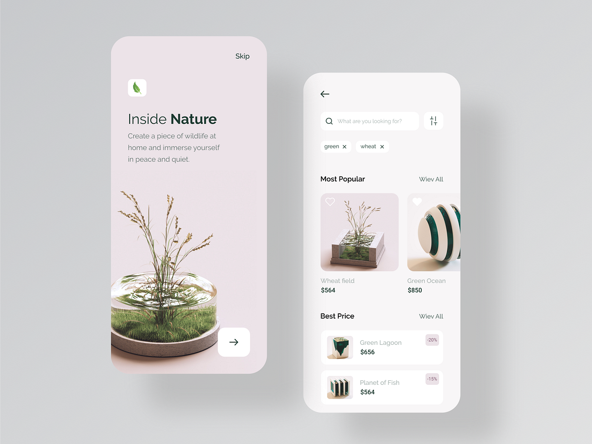 Flower App designs, themes, templates and downloadable graphic elements