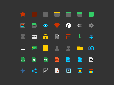 Icons For Some Service