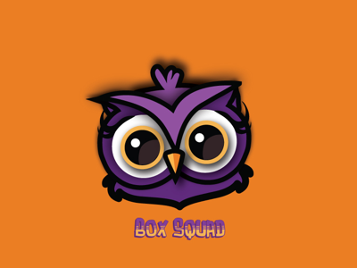 ‘Box Squad’ mascot logo adobe illustrator mascot logo