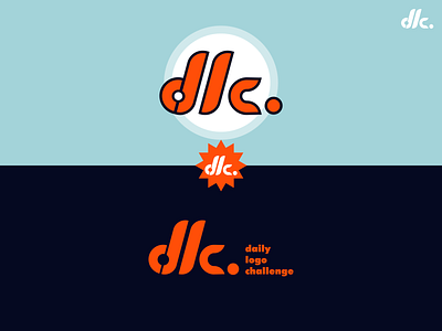 Daily Logo Challenge: Day 11 | DLC Logo animal logo clownfish dailylogo dailylogochallenge design dlc flat logo minimal typography vector