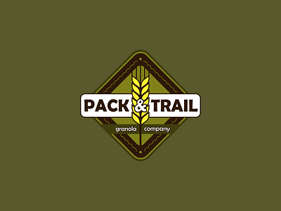 Daily Logo Challenge: Day 21 | Granola Company Logo dailylogo dailylogochallenge design granola logo packtrail vector