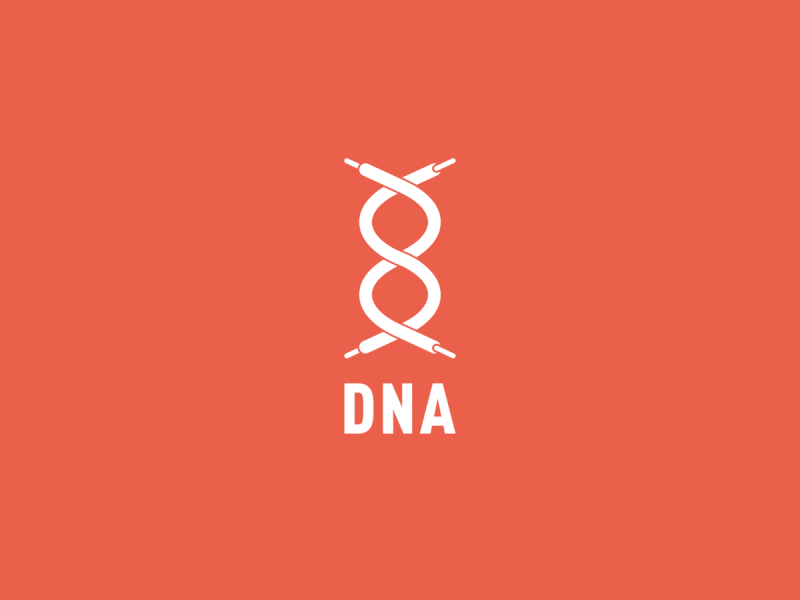 Daily Logo Challenge: Day 30 | Sneaker Company Logo dailylogo dailylogochallenge design dna logo minimal shoelace sneakers vector