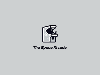 Daily Logo Challenge: Day 50 | Video Game Arcade Logo arcade astronaut dailylogo dailylogochallenge design logo space vector video game