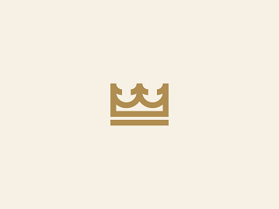 Crown Logo crown crown logo design flat gold logo minimal vector